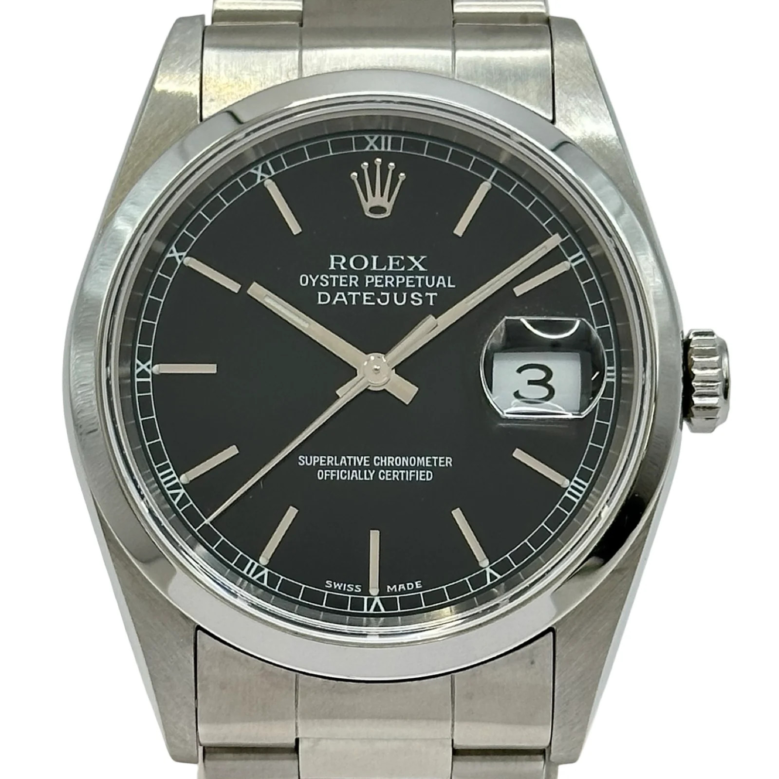 Rolex Datejust 16200 Black #187