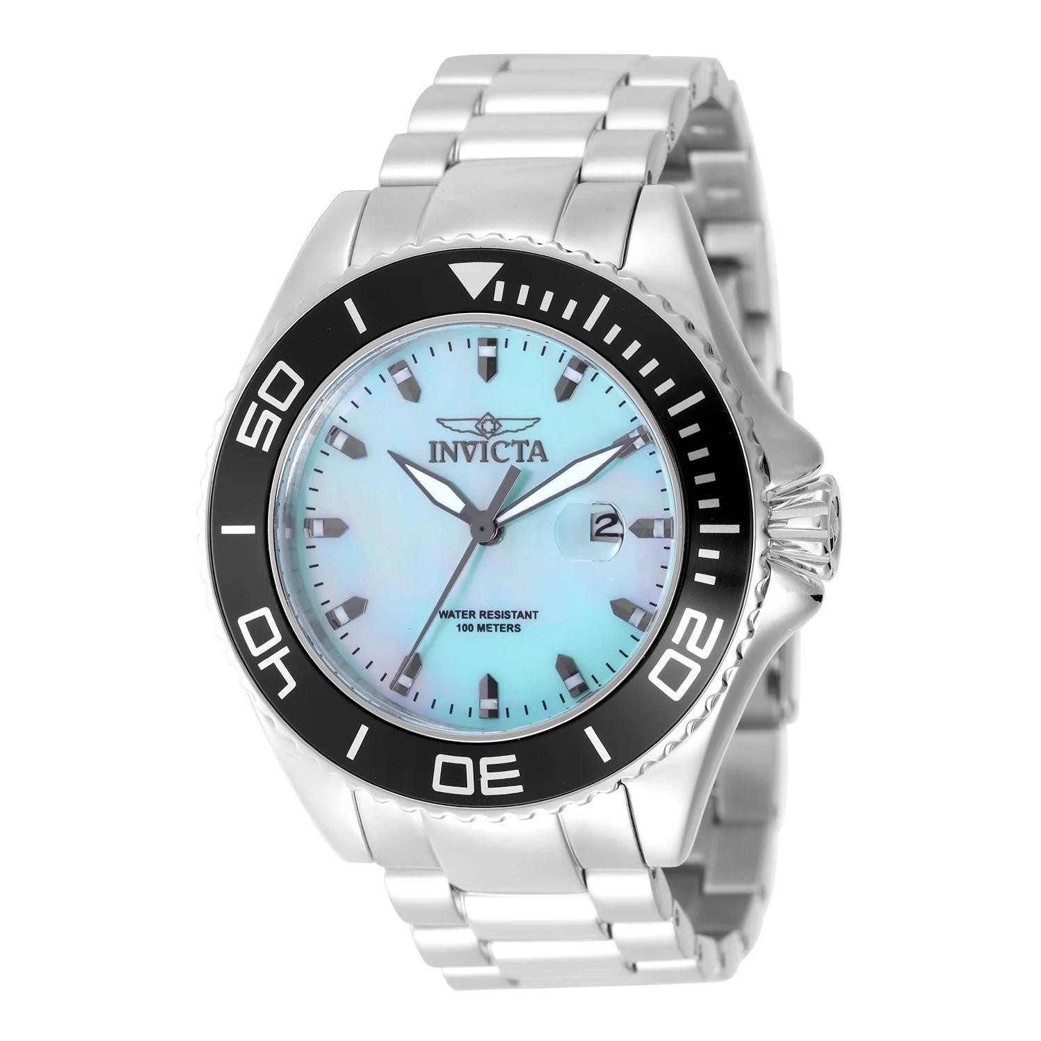 InvictaMen’s 49642 Pro Diver Quartz PC32 Light Blue Dial Watch