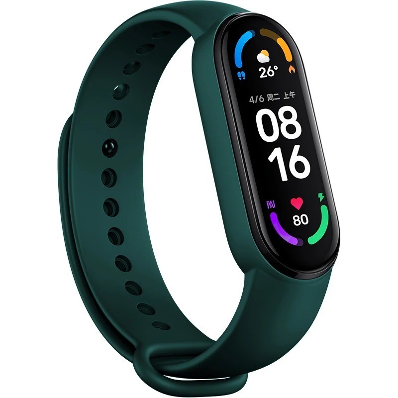 Silicone Strap for Xiaomi Mi Band 3 4 5 6 7 Sport Watch Wristband Bracelet