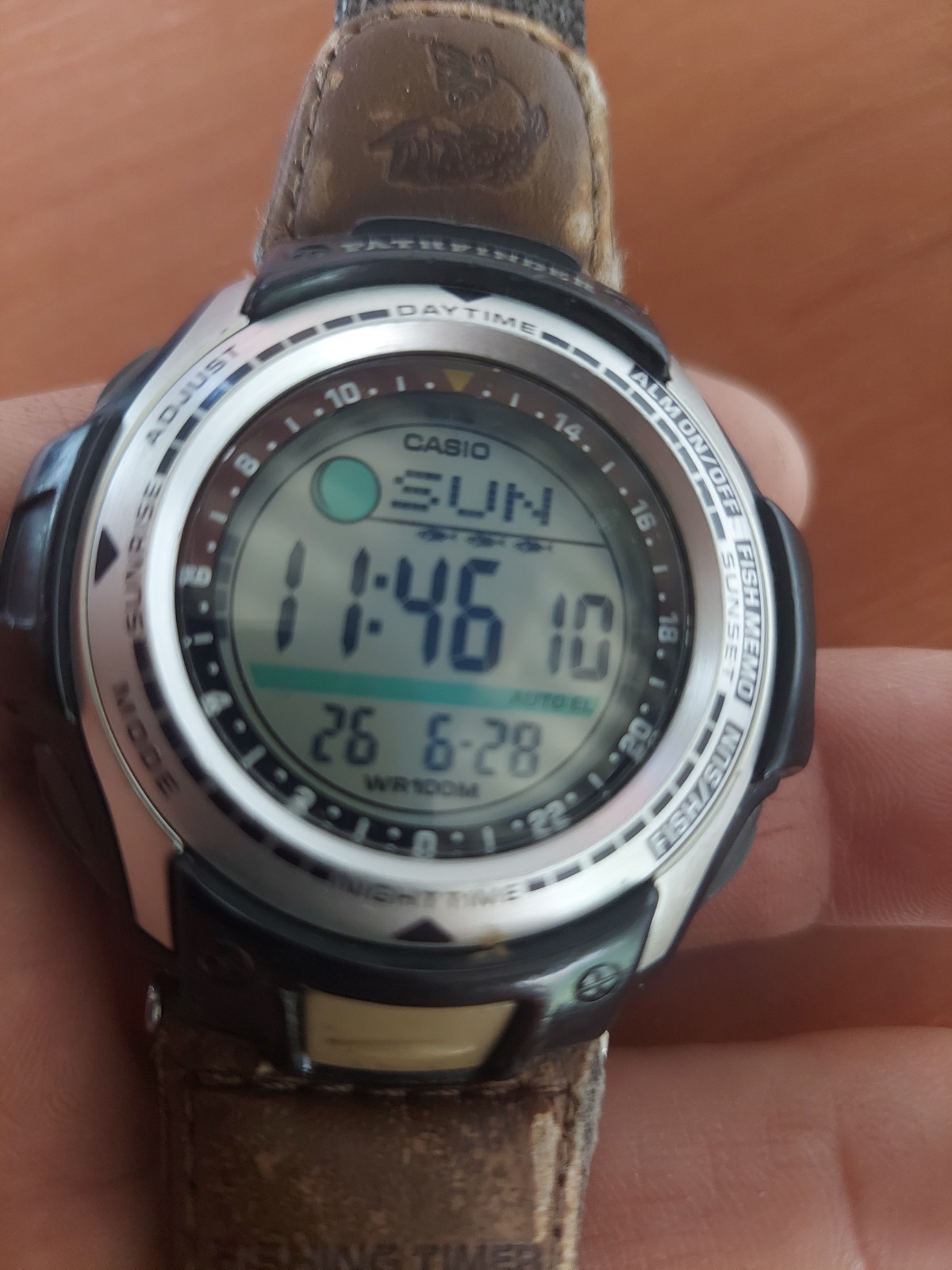 Wrist Watch Digital Casio Pathfinder Pas-400B