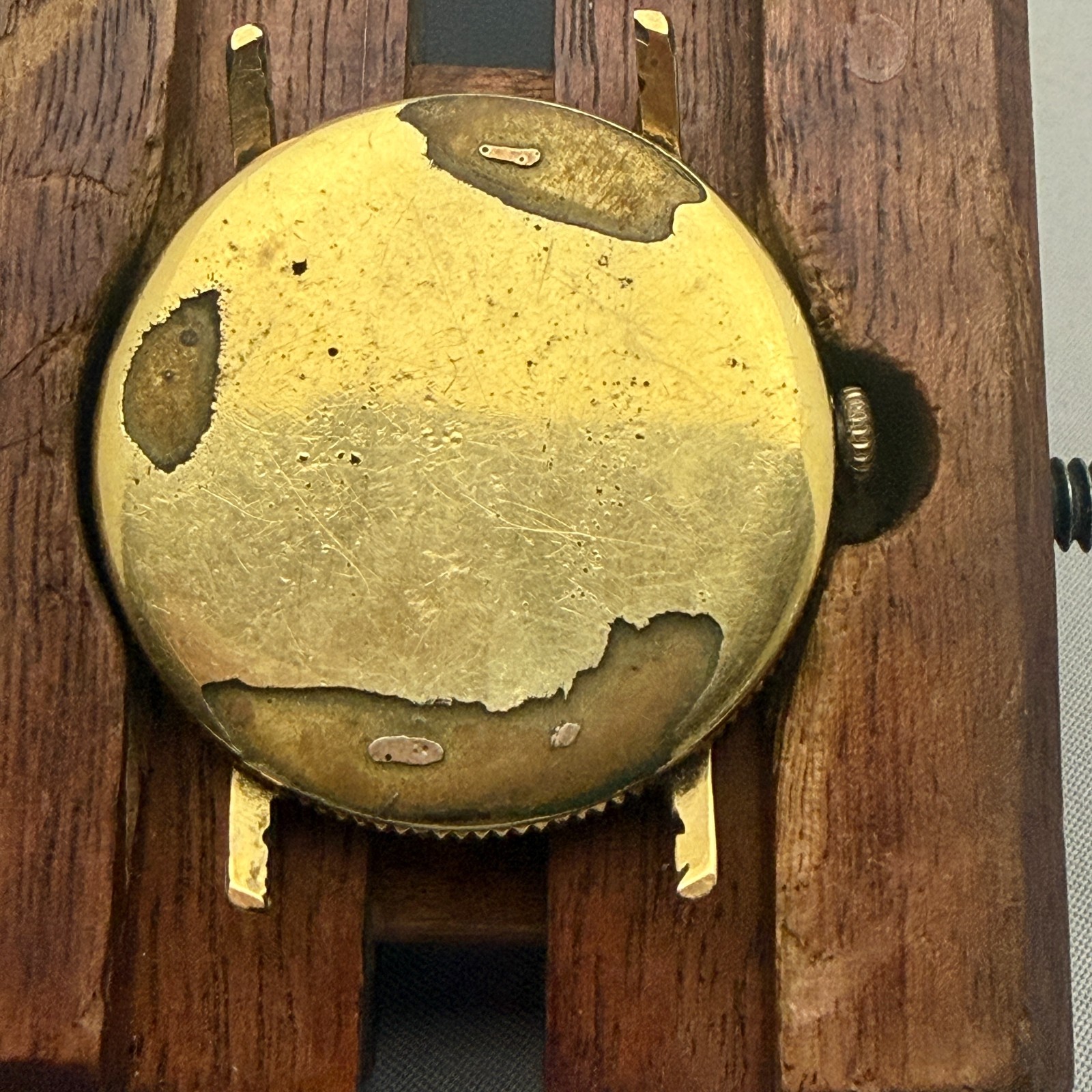 Gallet Racine Liberty Gold Coin Watch (plated) 17j Coin Edge Case