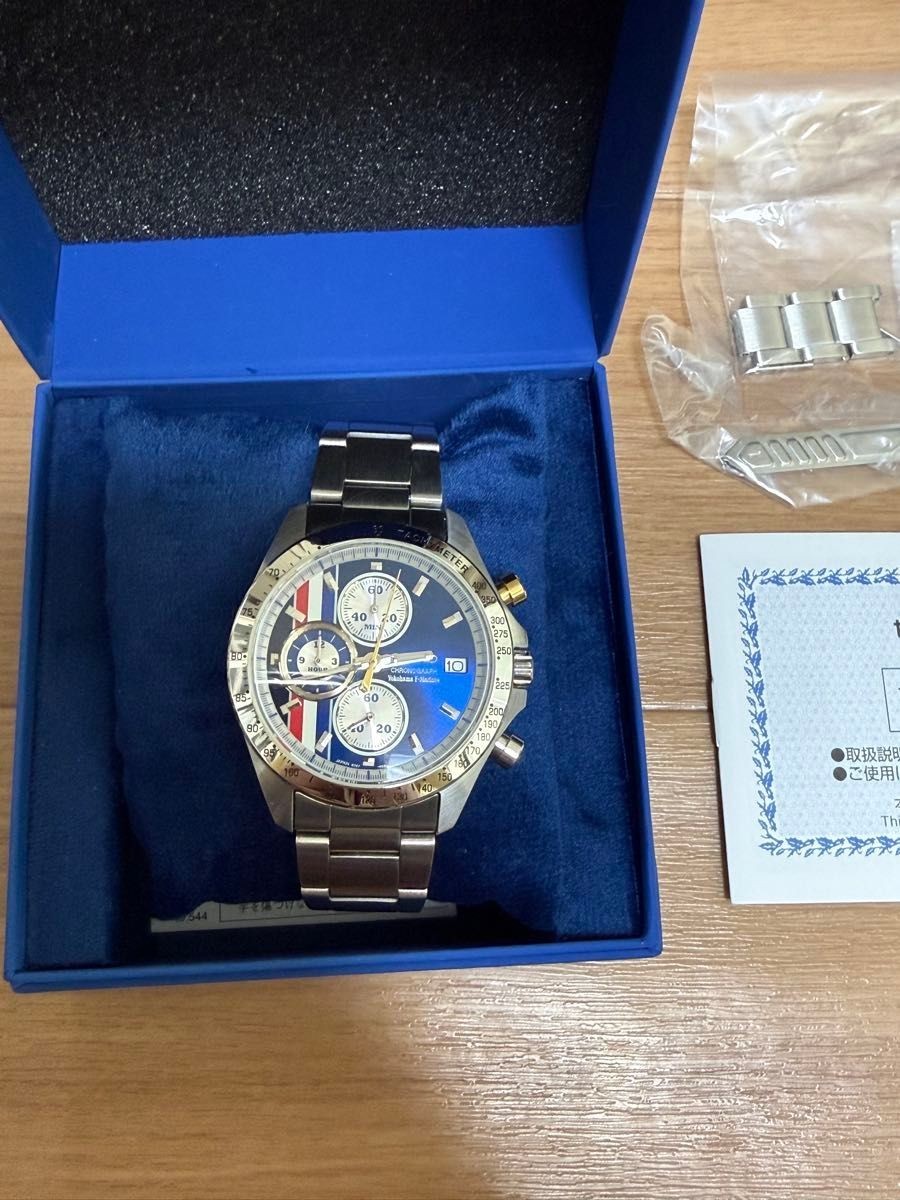SEIKO Yokohama F. Marinos Collaboration Watch Blue Limited Edition