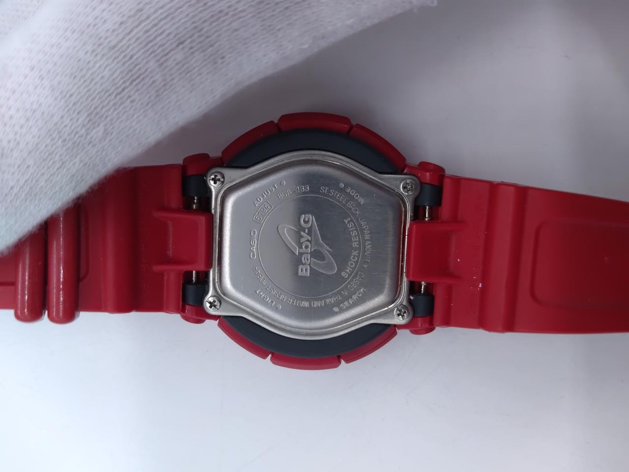 CASIO Neon Dial Series BGA-133 Wristwatch Used