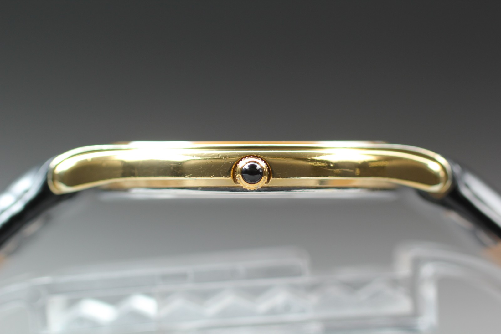 [Near MINT] Seiko Dolce 7741-6030 32mm Gold Dial Quartz Men’s Watch From JAPAN