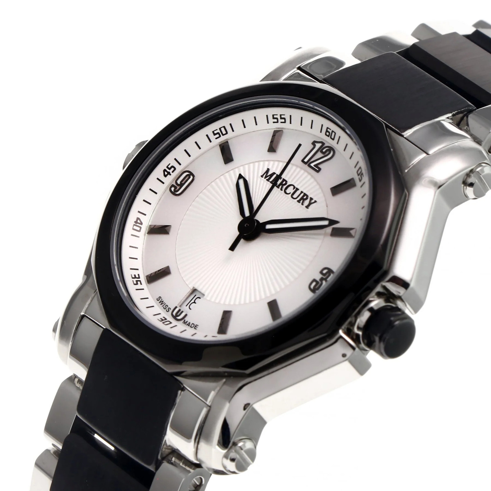 MERCURY – Swiss Watch – ME1080-SB-7 Swiss Quartz 39.50 mm ME1080 30m (3 ATM,