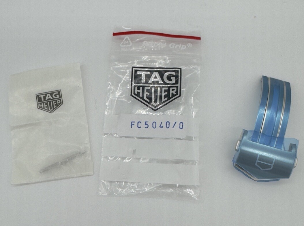 Tag Heuer Deployment Folding Clasp FC5040-0 Satin Finish 18 MM for 20/21mm Strap