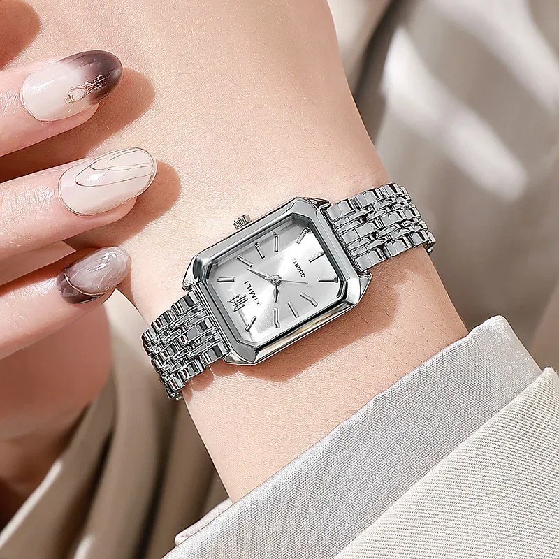 2026 Hot Brand Stainless Steel Strap Watch Women Luxury Gift Quartz Wristwatch S
