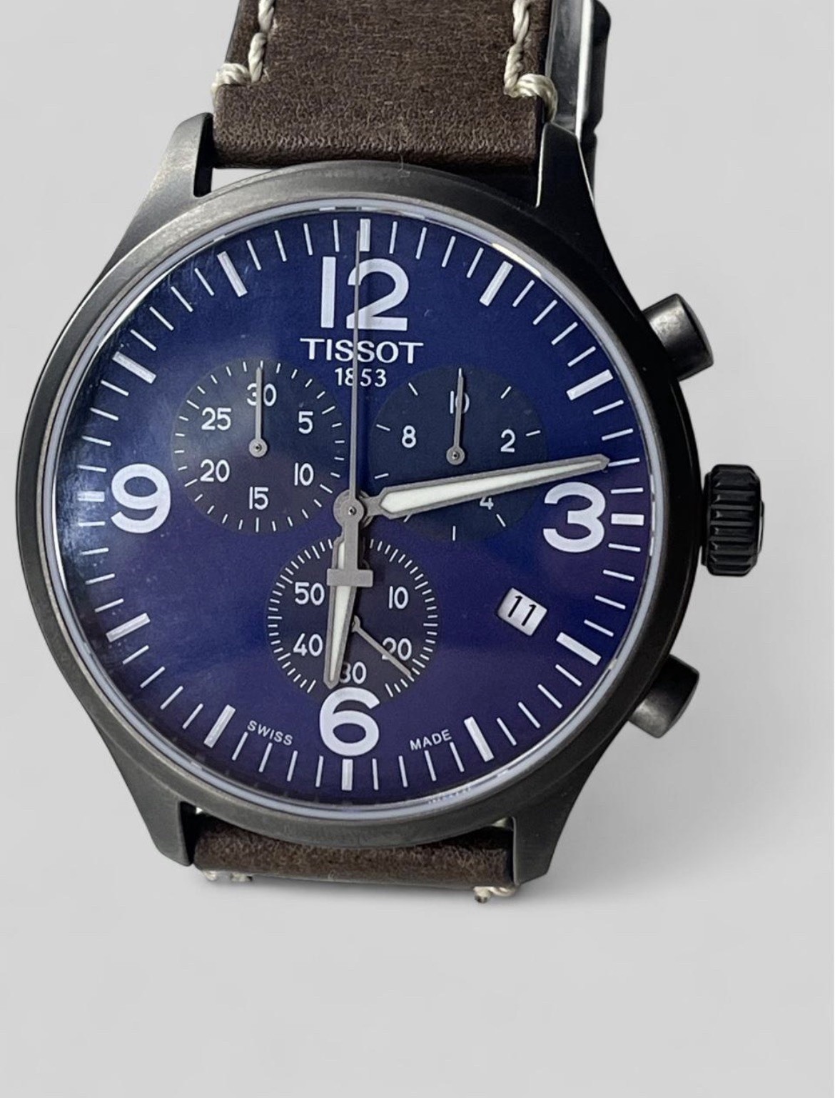 Tissot T-Sport XL Chronograph Blue Dial 45mm Men’s Watch T116.617.36.047.00