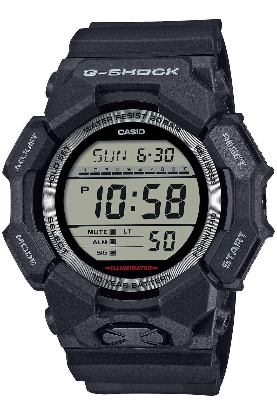 CASIO G-SHOCK GD-010-1JF Black Big Case Carbon Case Men Watch New in Box