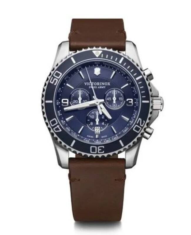 New Victorinox Swiss Army Maverick Chronograph Quartz Blue Men’s Watch 241865