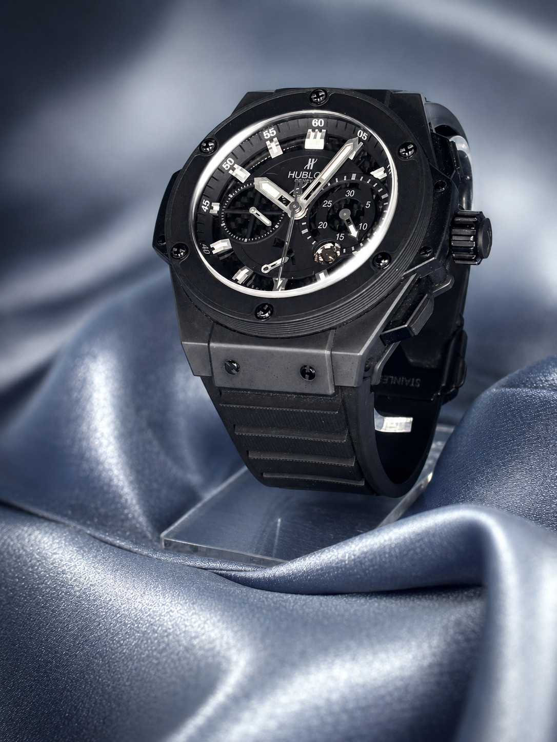 Hublot King Power Big Bang 48mm Ceramic Chronograph Carbon Fiber Dial LIMITED