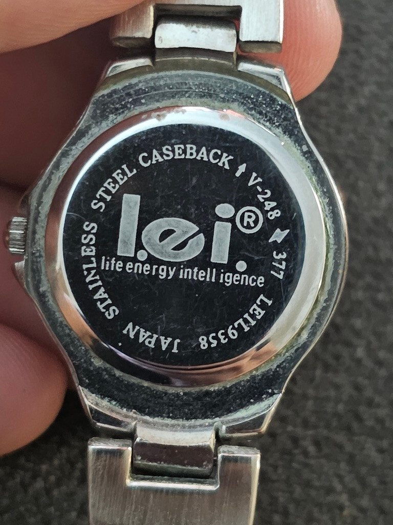 Ladies L.E.I. Quartz Watch With Mother Of Pearl Dial. V248