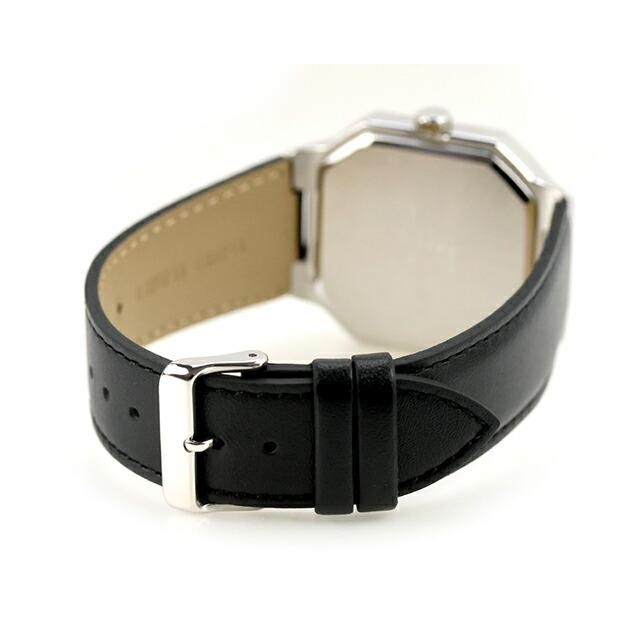 Casio MTP-B195L-1AV Mens Watch Octagon Bezel Black Dial Date Quartz Leather New