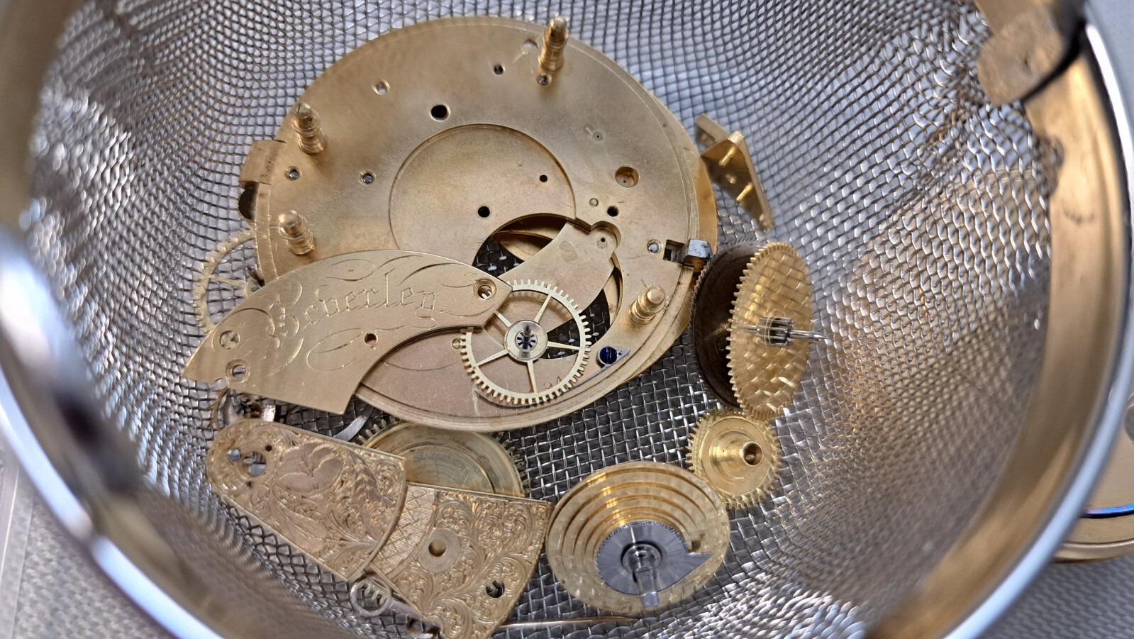 ⏳ DIFFICULT REPAIRS @ANTIQUE FUSEE POCKET WATCH DETENT CHRONOMETER/DUPLEX SILVER