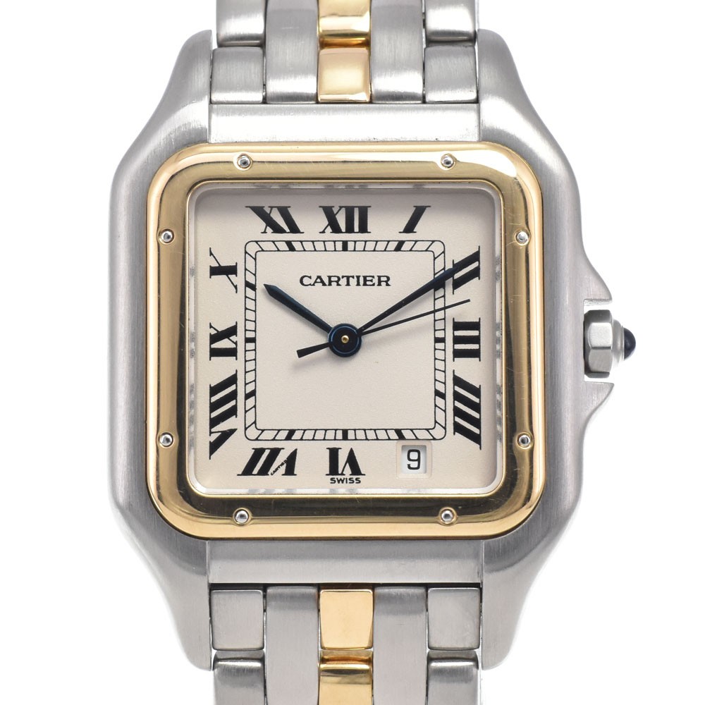 CARTIER PANTHERE de Cartier Date beige Dial Quartz Ladies Watch L#148019