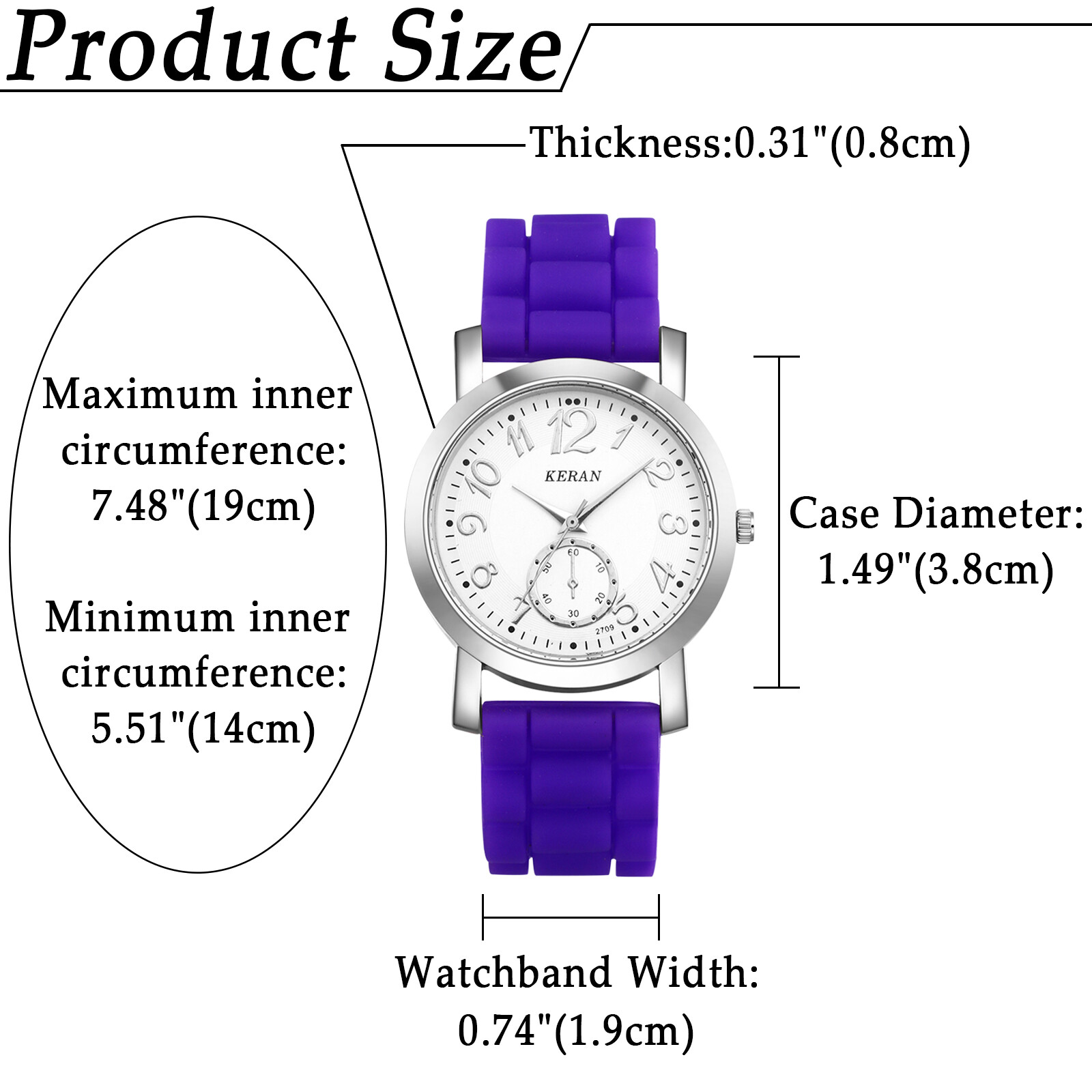 Fashion Men Women Teens Jelly Silicone Quartz Sport Wrist Watch for Boys Girls