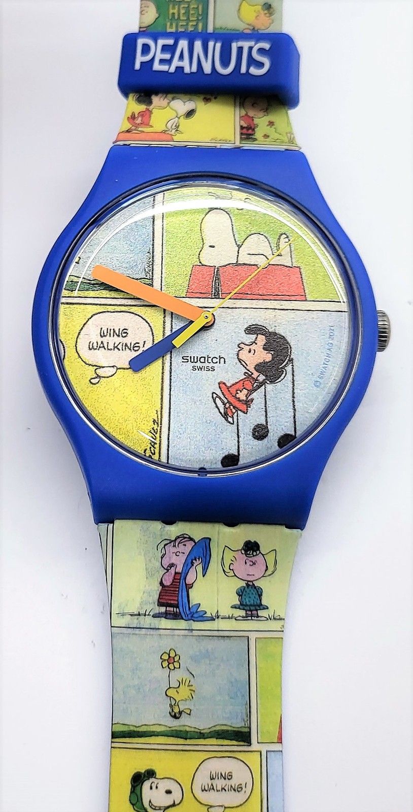 Swatch Special Peanuts 2021 – SO29Z108- Smak! – NEW –