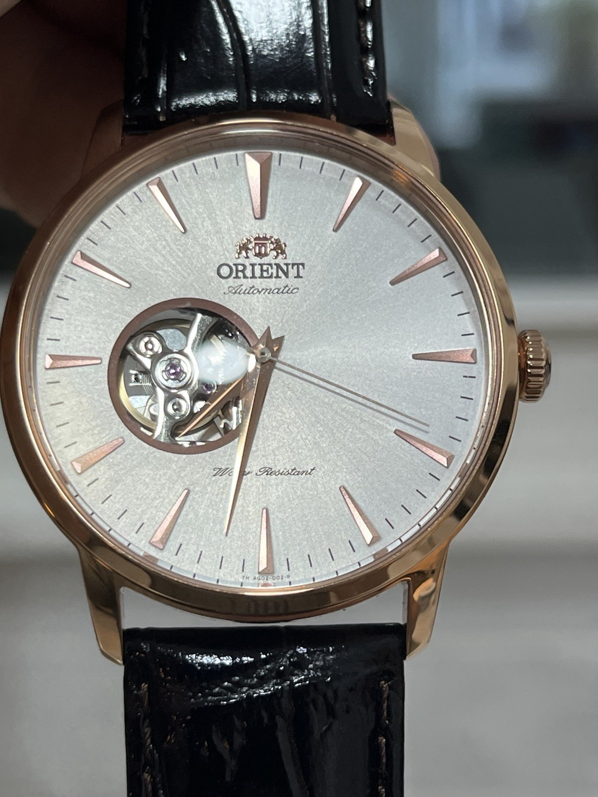 Orient Bambino Open Heart Automatic Watch FAG00003W0