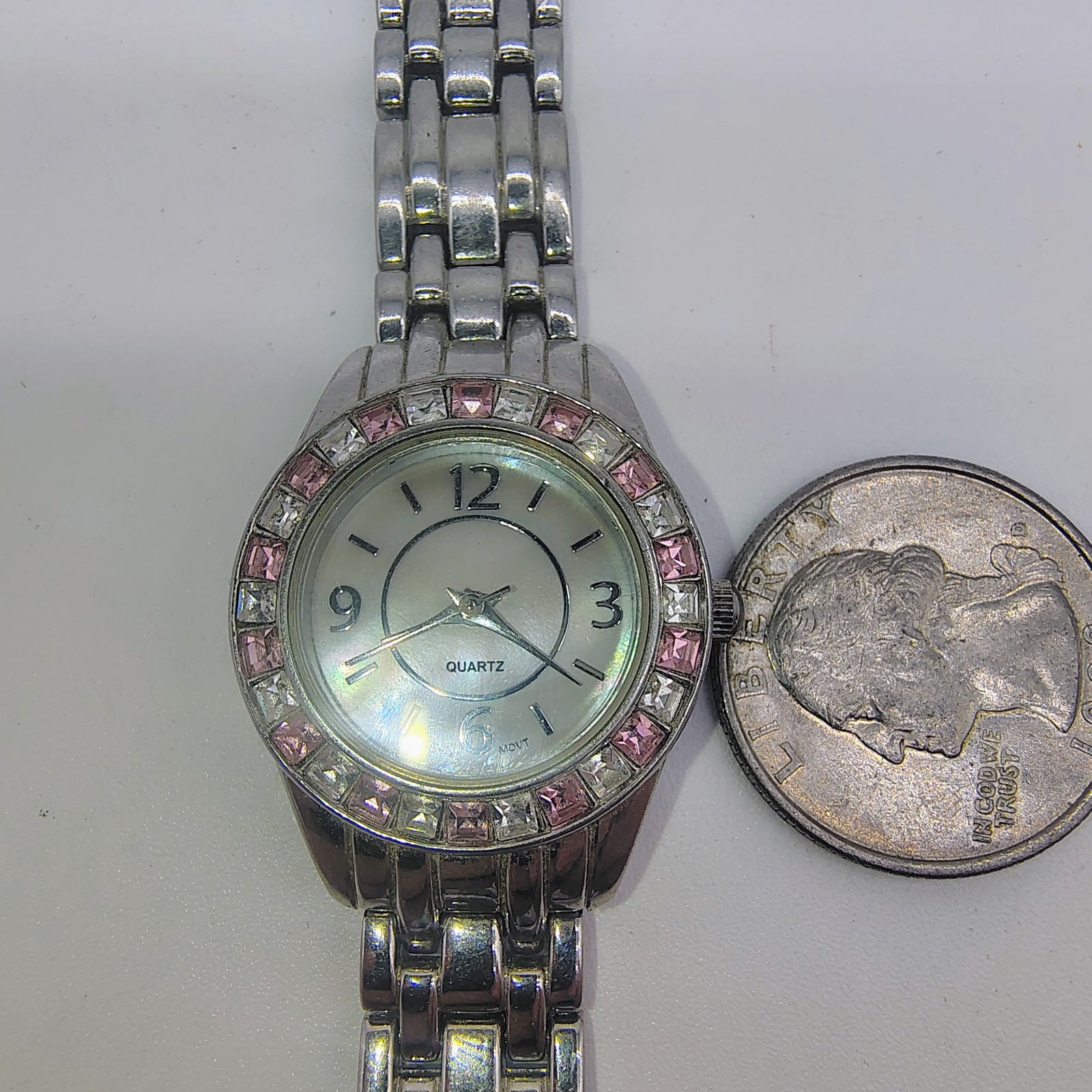 M.Z.Berger WS83 Silver Tone Quartz Analog Women’s Watch