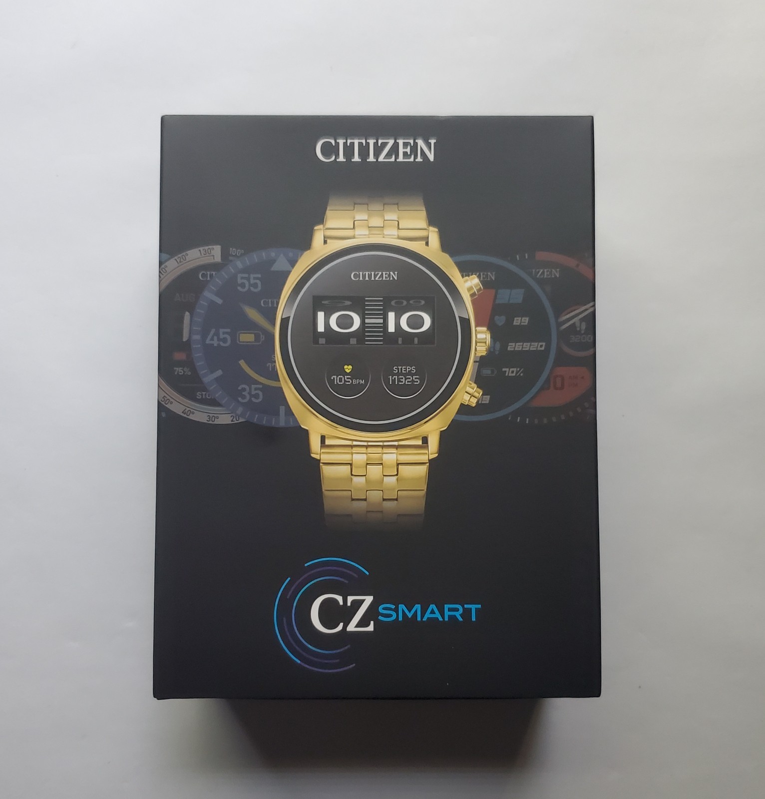 Citizen CZ Smart Watch Mens Model: P991MV-01 – MX1002-57X – Gold Stainless