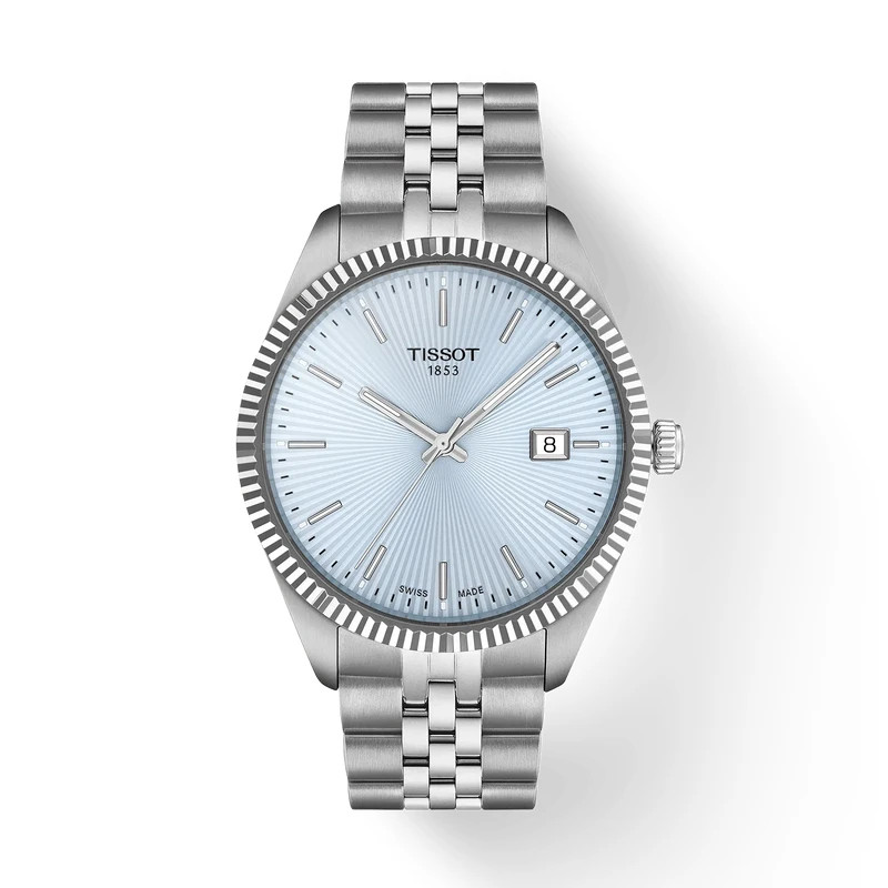 New Tissot Ballade 40mm Silver Dial Men’s Watch T156.410.11.351.00