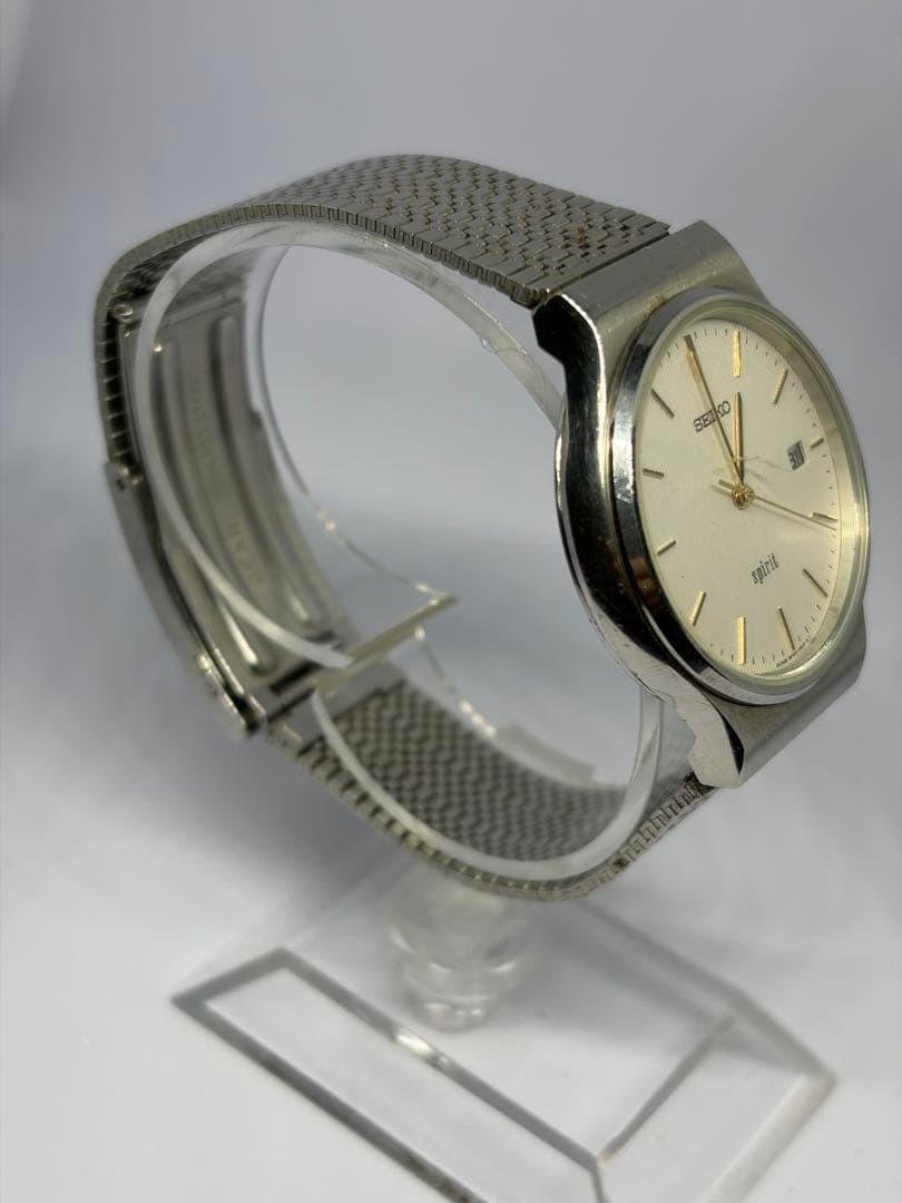 SEIKO spirit quartz 5p32-7a00 men’s watch From Japan