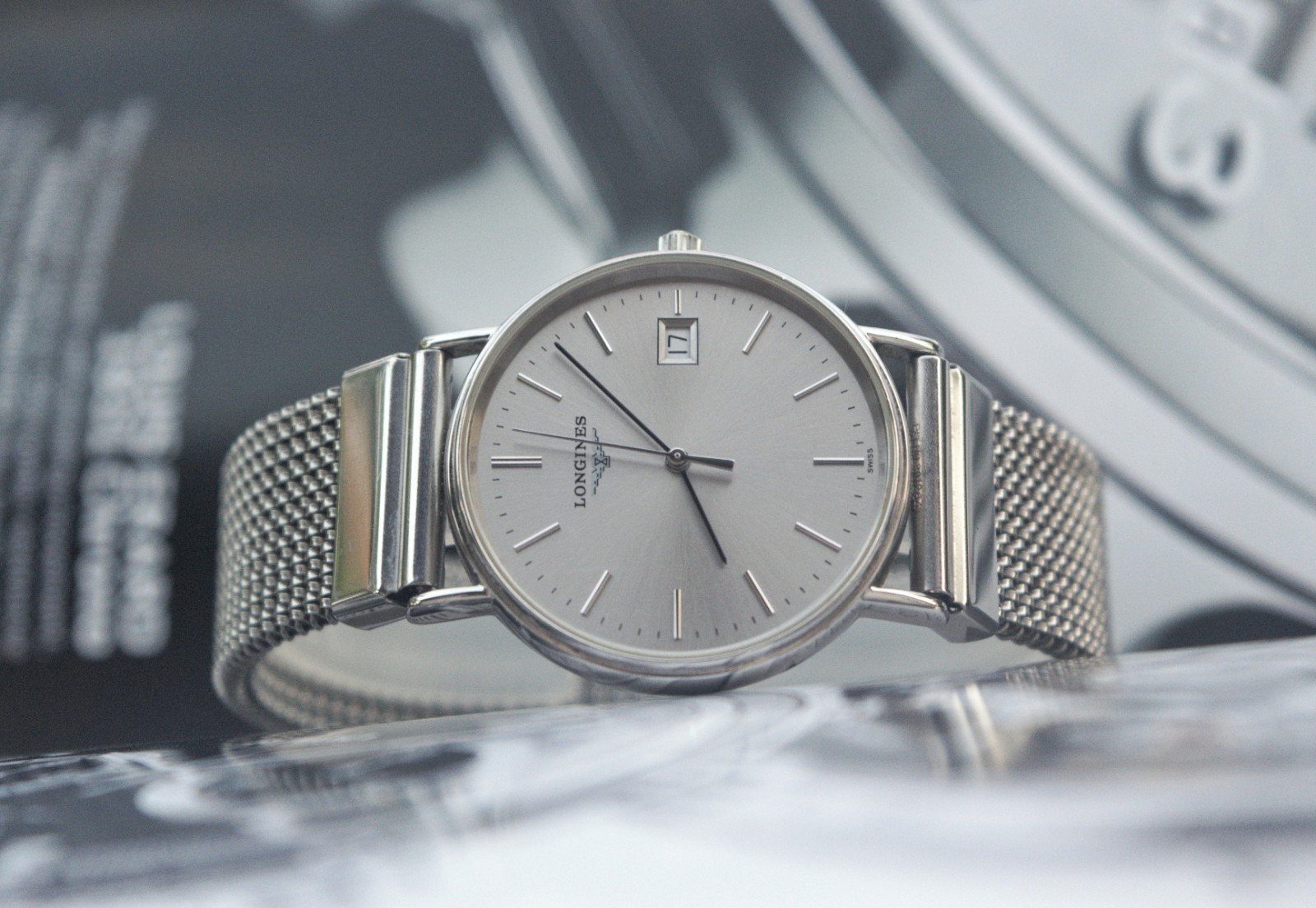 Longines La Grande Classique de Longines Silver Men’s Watch – L4.709.4