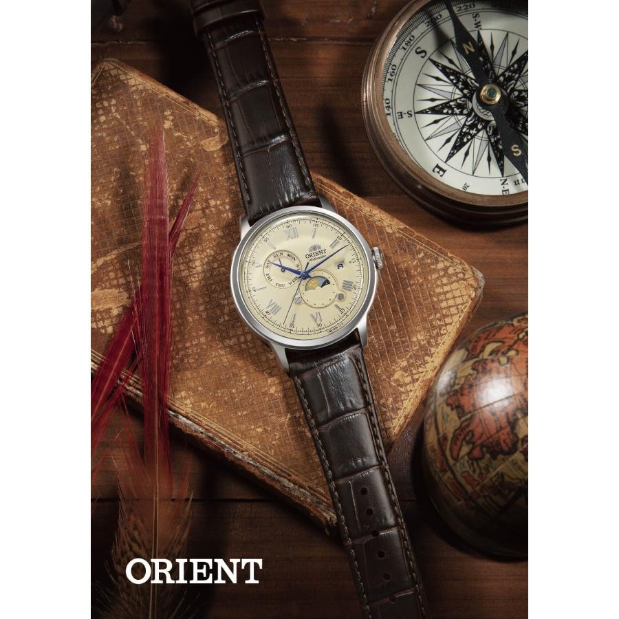 Orient Orient Bambino SUN & MOON RN-AK0803Y Automatic Men Watch New w/Box