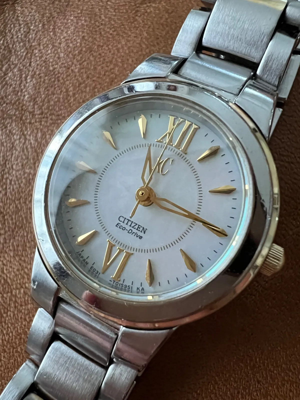 Citizen XC Eco-Drive Blue Shell Solar Watch