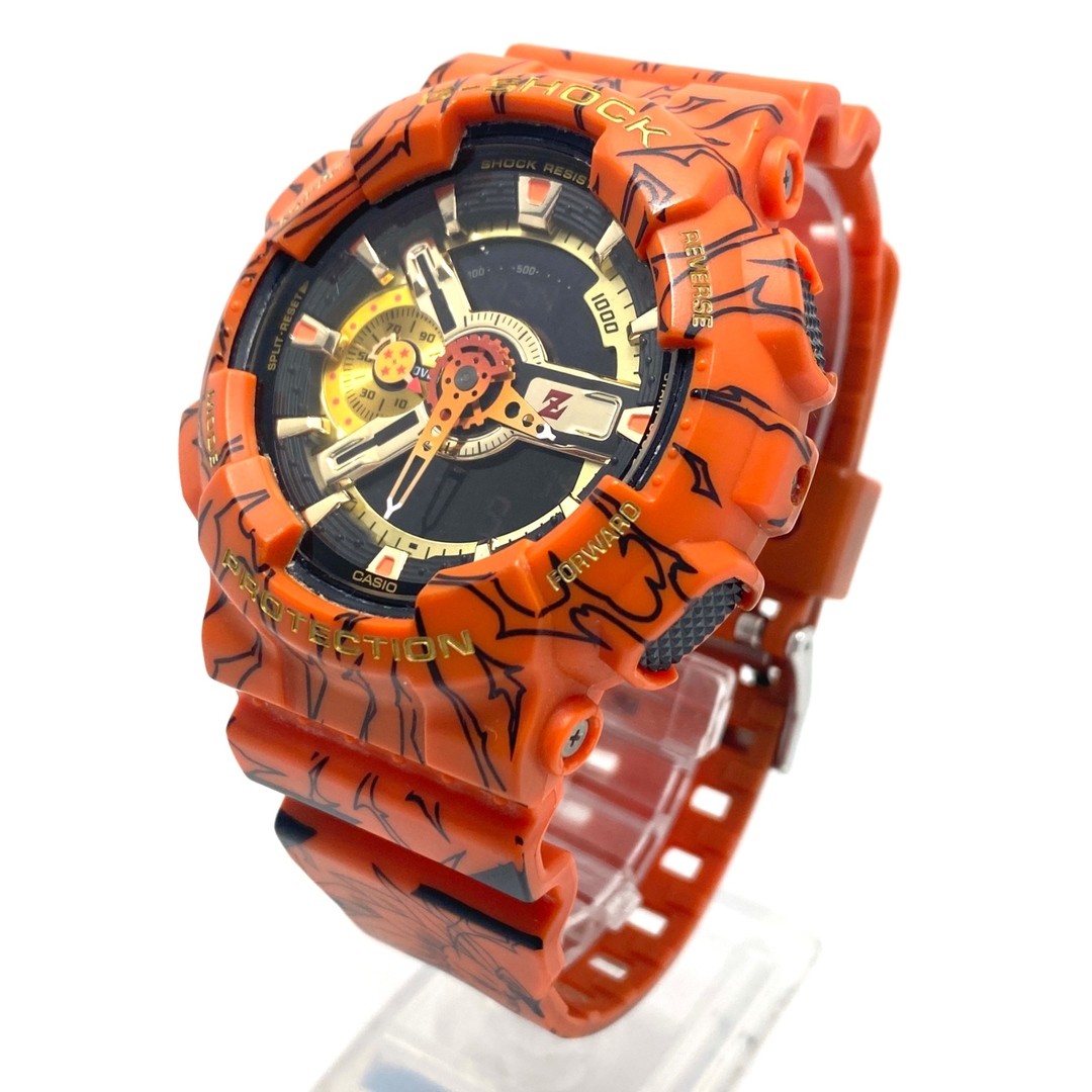 Rare Men s Watch Casio G-Shock GA 110JDB 1A4JR Dragon Ball Z Collaboration Model