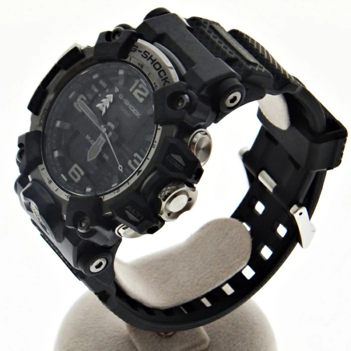 CASIO G SHOCK GWG 2000 1A1JF USED AB Men’s Digital Solar Radio Watch Shock Resi