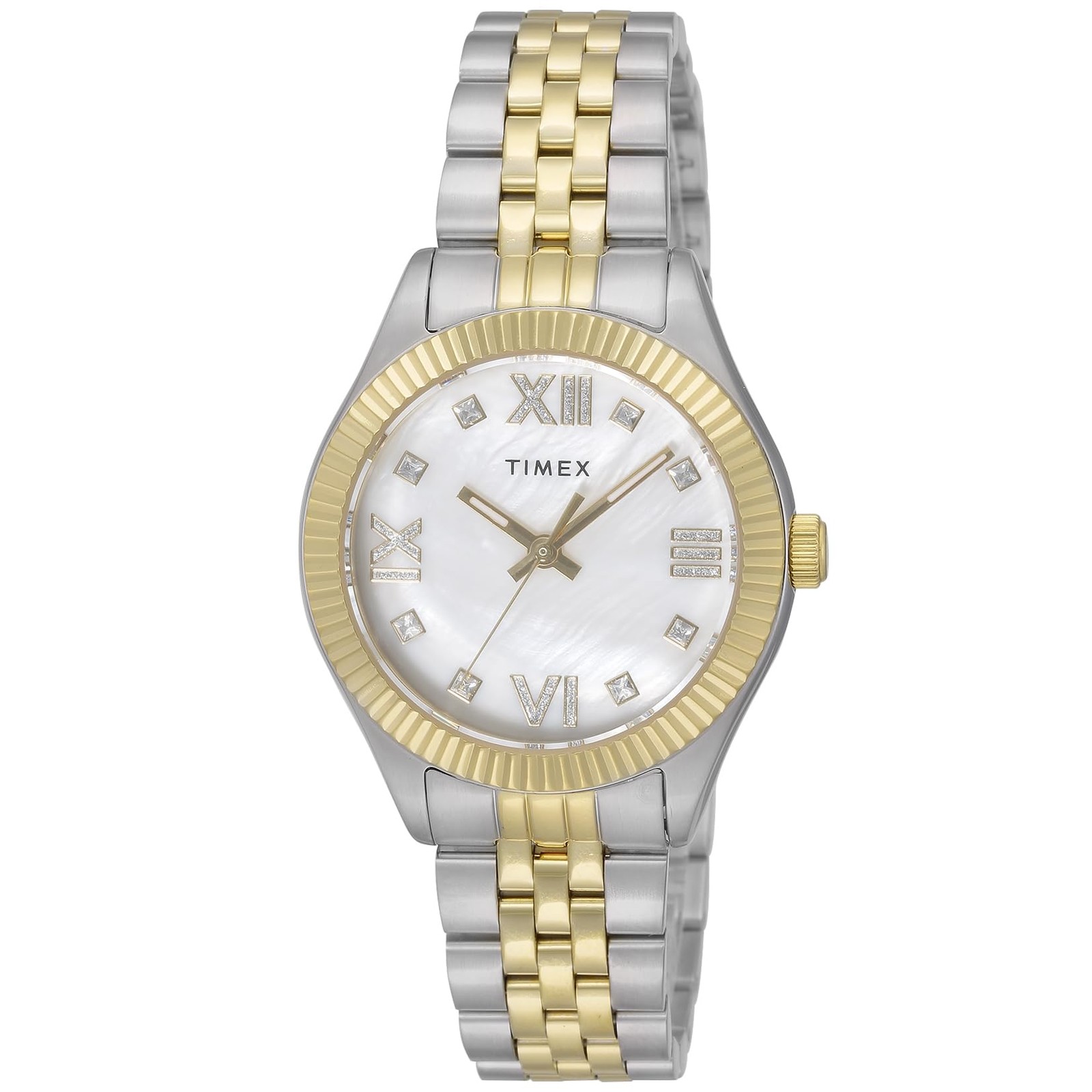 TIMEX Waterbury Legacy TW2V45600 Silver Stainless Steel Women’s Watch New in Box