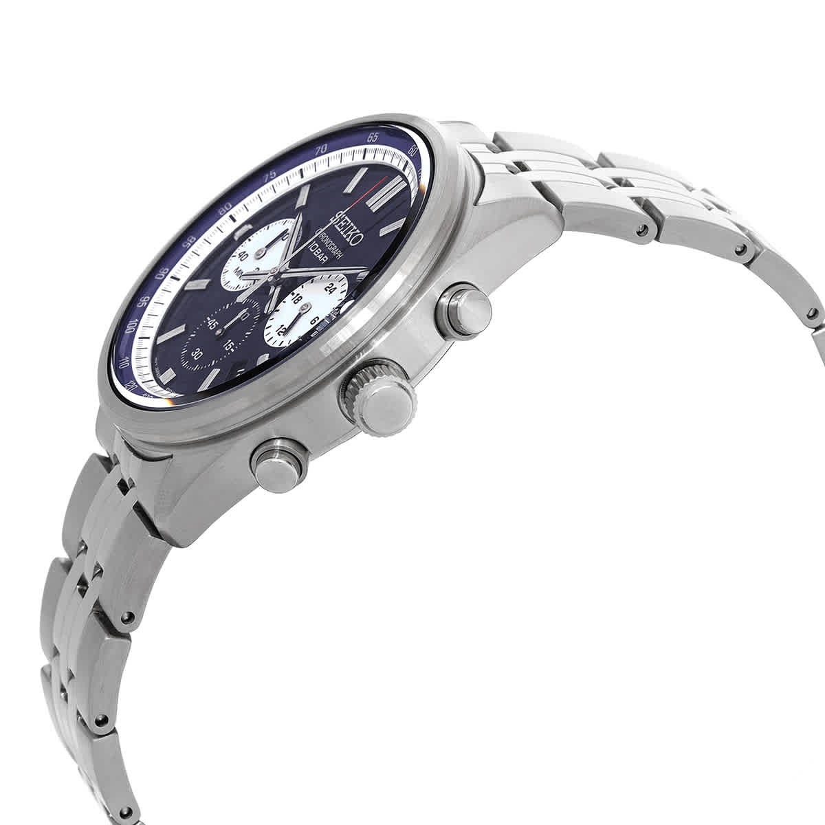 Seiko Chronograph Quartz Blue Dial Men’s Watch SSB427P1