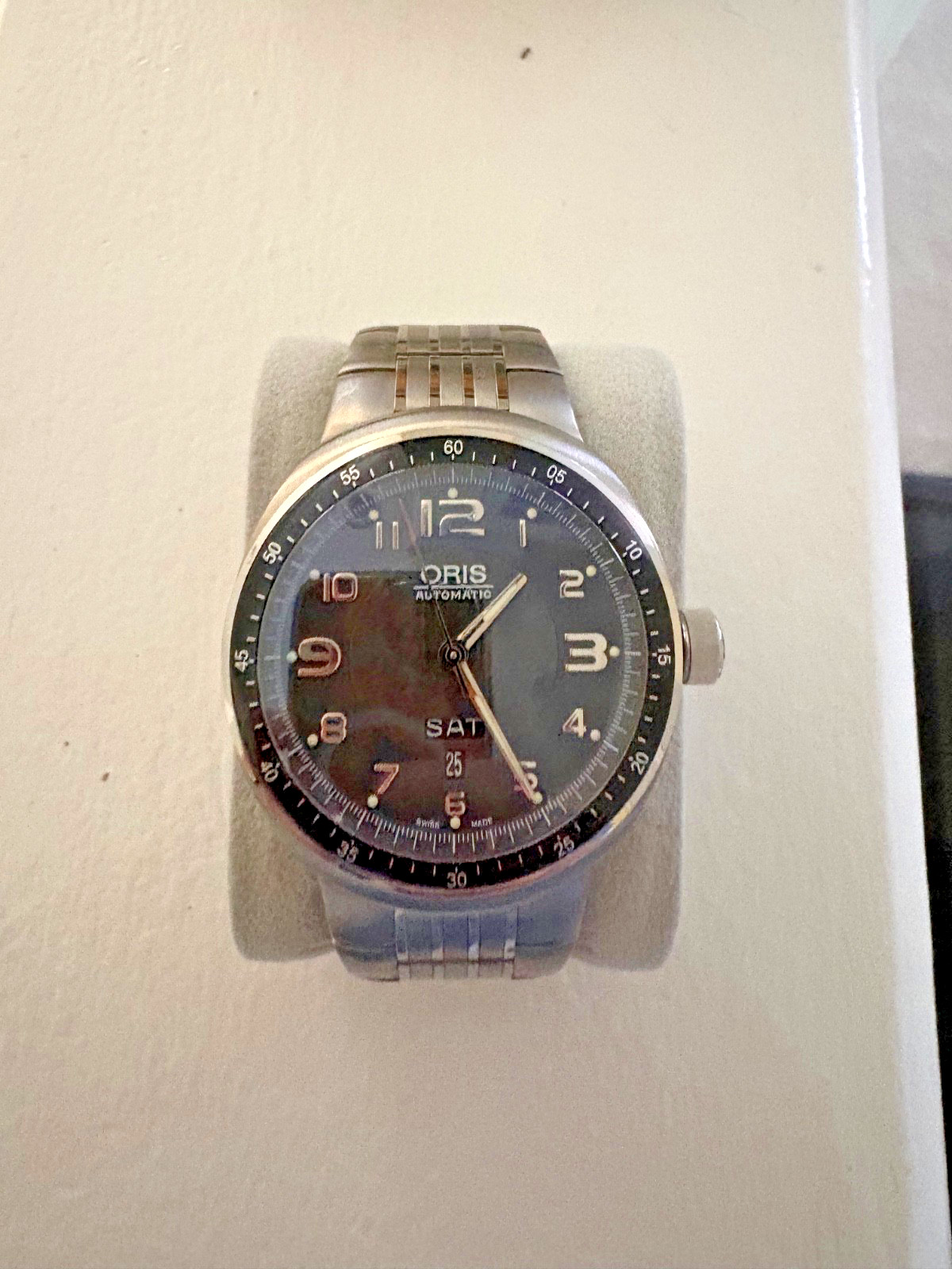 ORIS TT3 7589 Day date black Dial Automatic Men’s Watch_903445