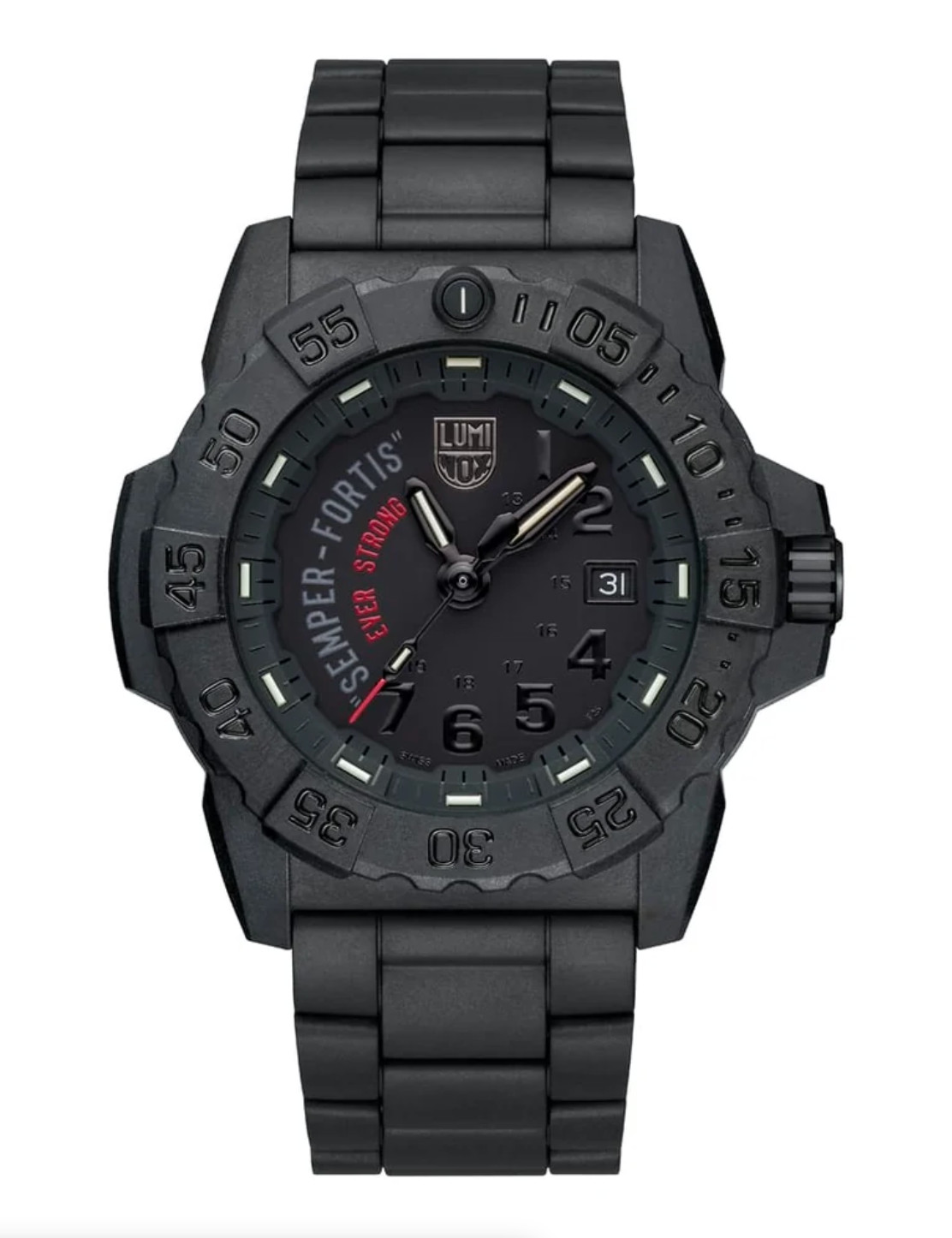 Luminox Navy SEAL 3500 Semper Fortis LE 45mm Swiss Quartz Watch XS.3515.N