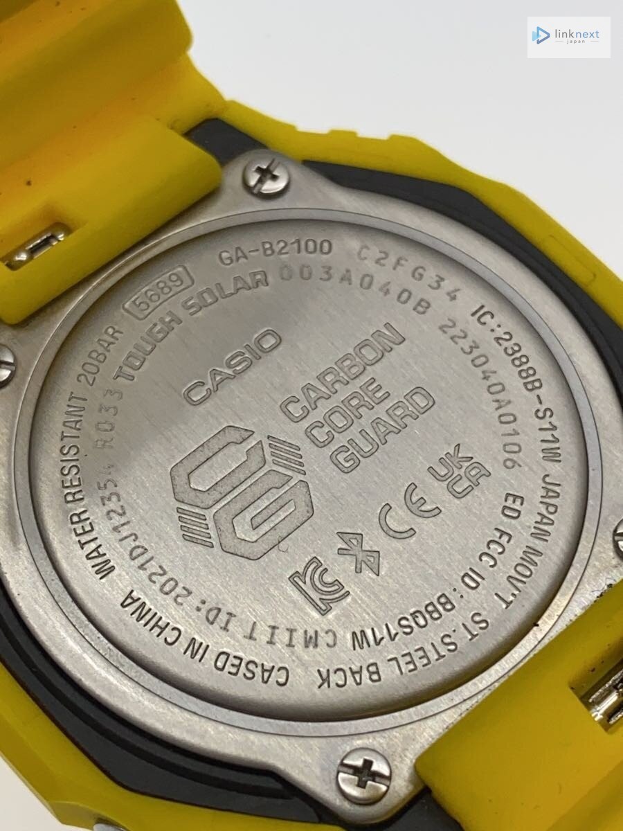 CASIO G-SHOCK GA-B2100C-9AJF Men’s Solar Bluetooth Analog-Digital Watch