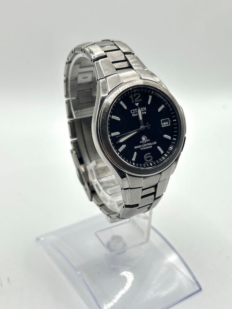 Citizen Attesa H410-T003788 Eco-Drive Titanium Watch