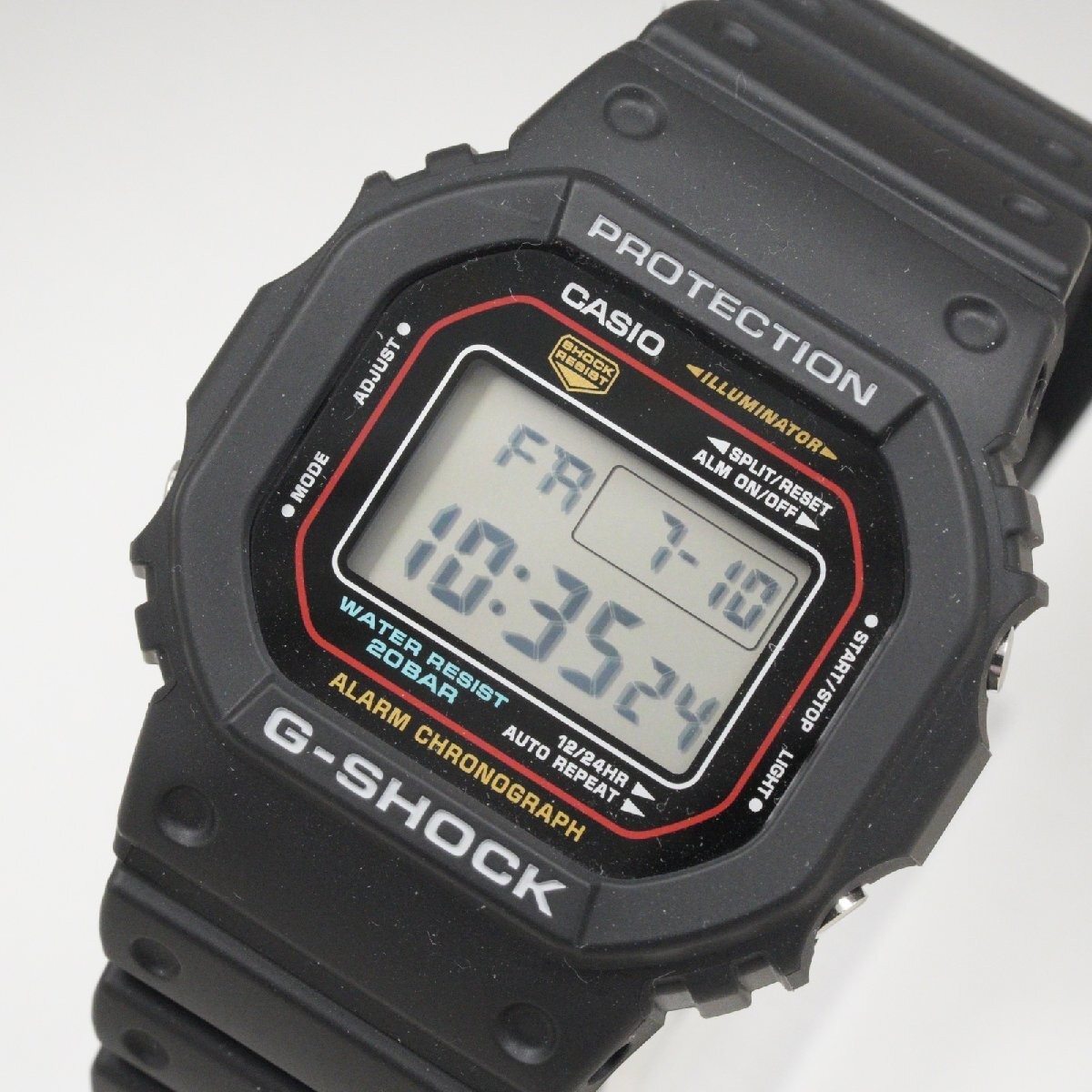 CASIO G-SHOCK DW-5600UE-1JF 5600 Series Quartz Watch Working Japan