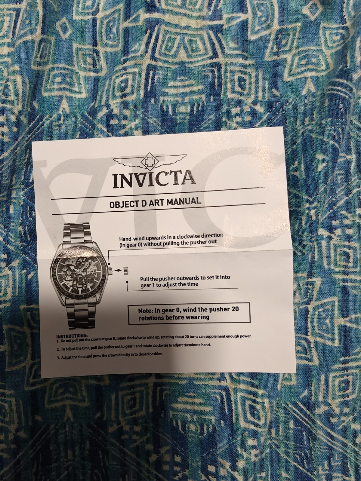 Invicta Men’s 69120 Objet D Art Automatic LG0801B Dial Watch