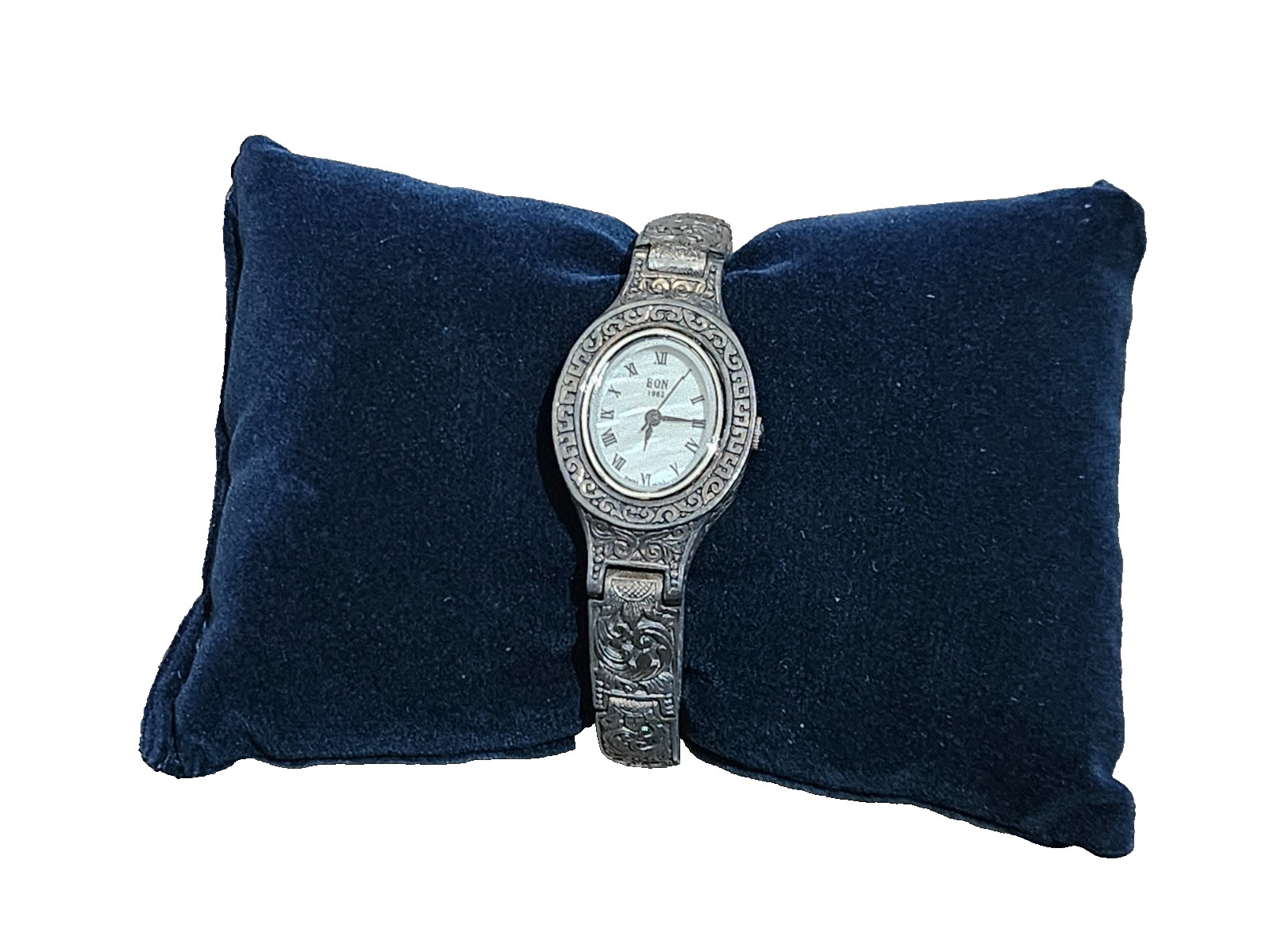 Royal Bali Collection EON 1962 Swiss Movement Water Resistant Watch Sterling