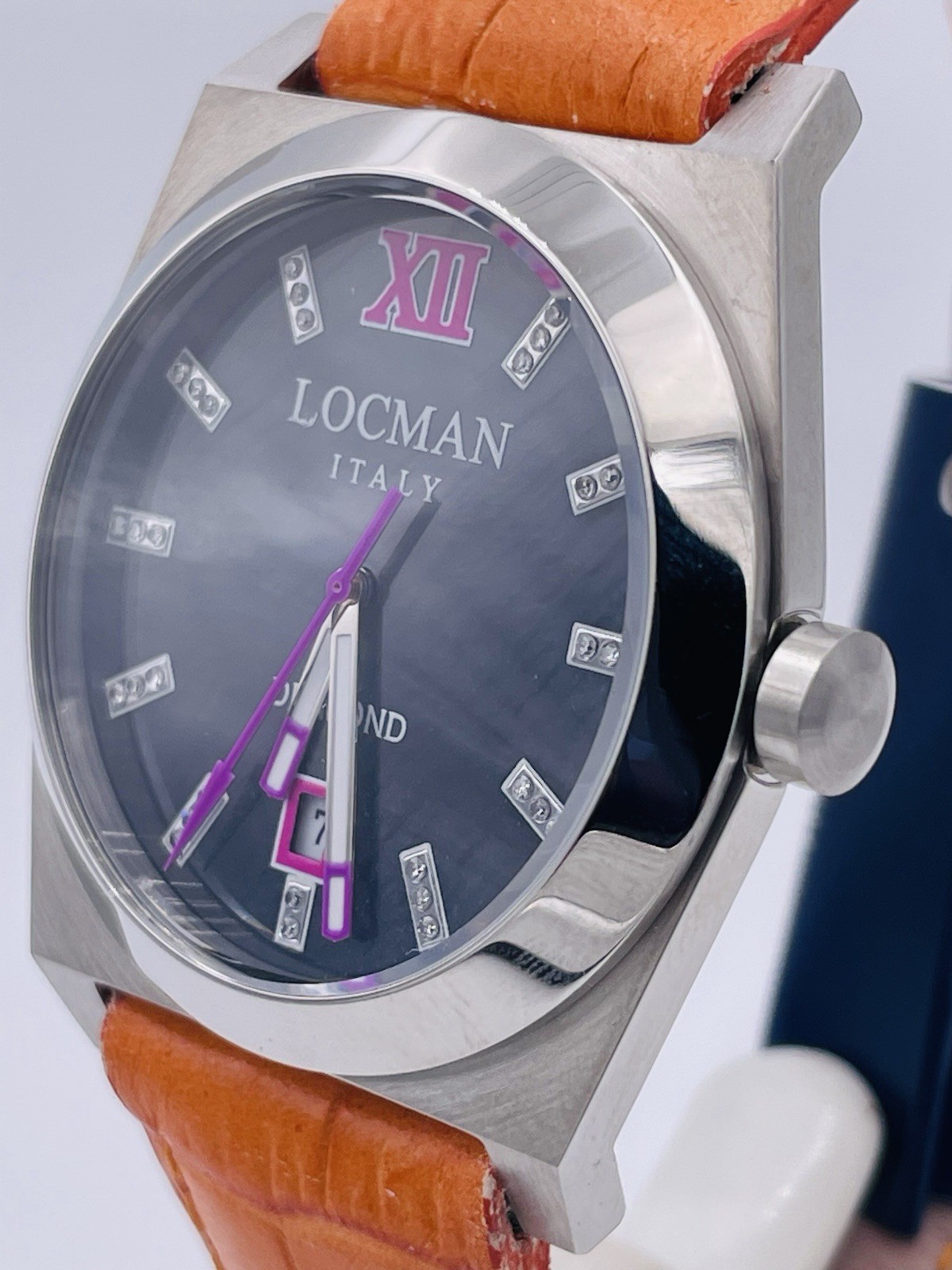 Locman Stealth 203KDO/598 37mm Unisex 32 Diamond Watch Hot New