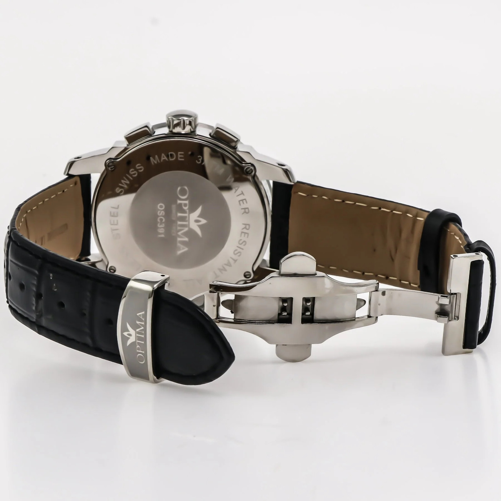 Optima – Swiss Chronograph – OSC391-SL-3 Swiss Ronda 46 mm OSC391 30 m (3 ATM