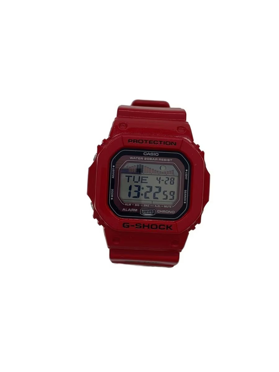CASIO Wristwatch Digital RED SS GLX 5600