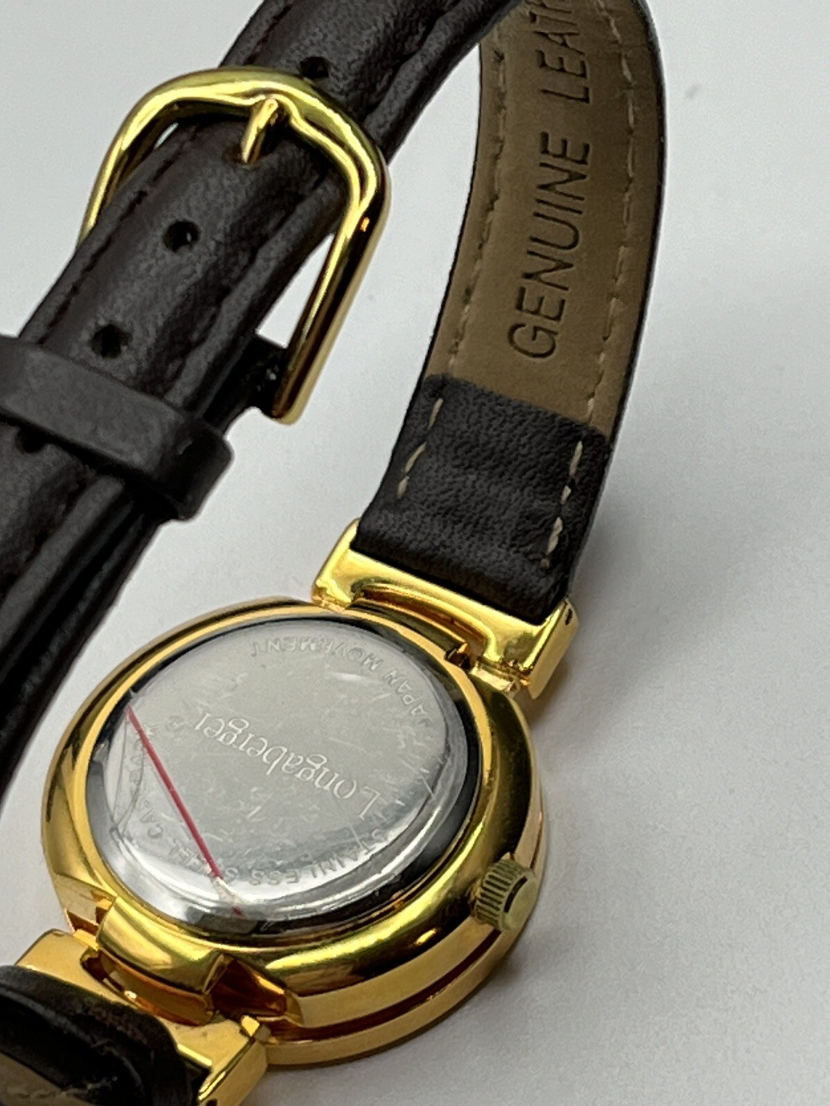 Vintage Womens Longaberger Watch Changeable Face Plate Bands Rhinestone Case