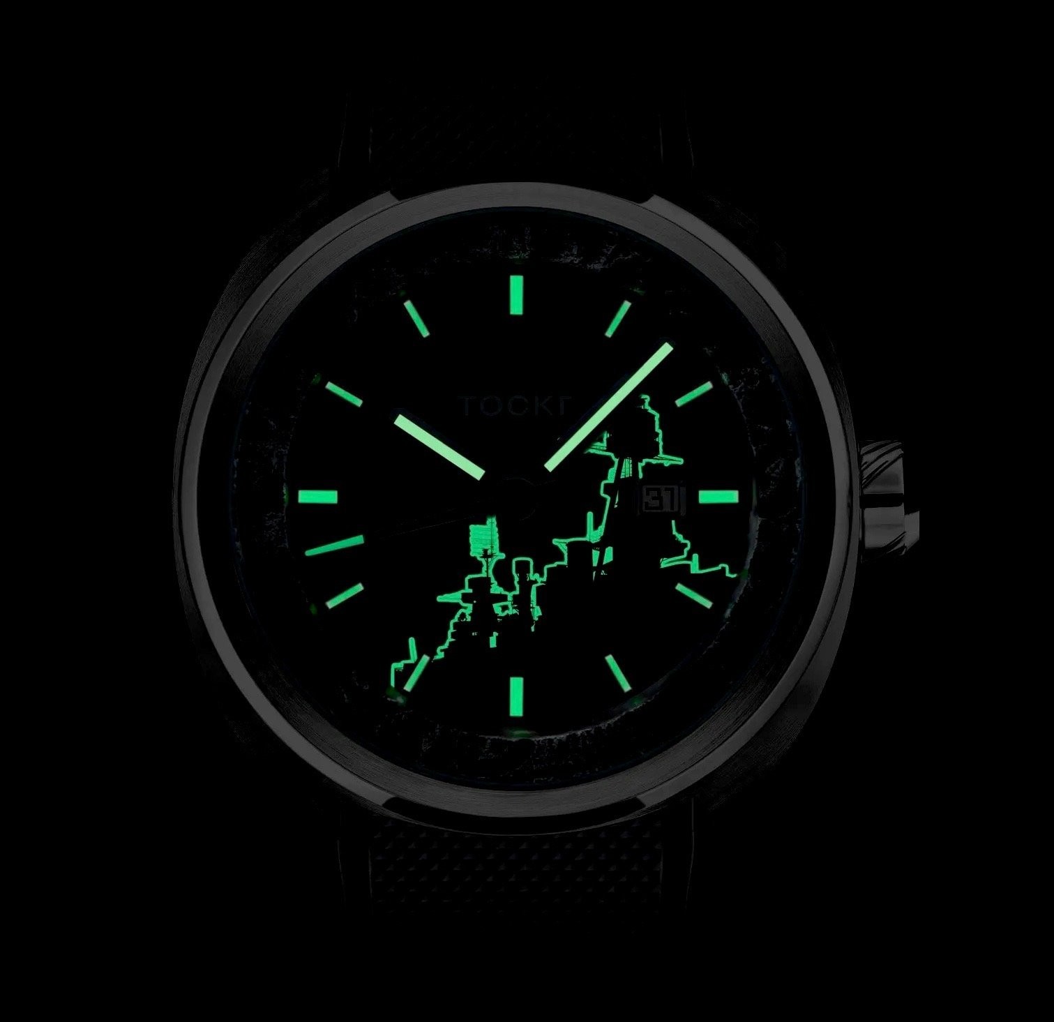 Limited-edition Tockr USS Texas Timepiece No. 92
