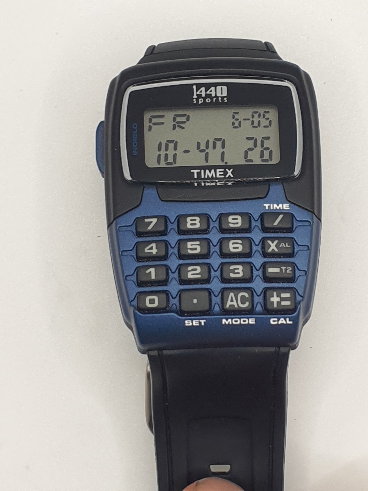 Timex 1440 Sports T5E771 Calculator Watch | Excellent Condition | New Battery