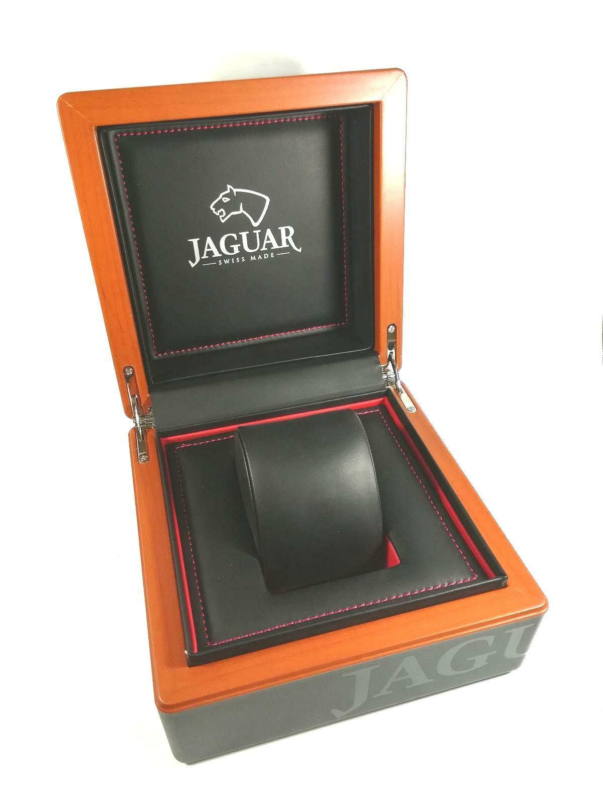 JAGUAR J687 4 WHITE CHRONOGRAPH WATCH MINERAL STEEL ORIGINAL MEN’S WATCH