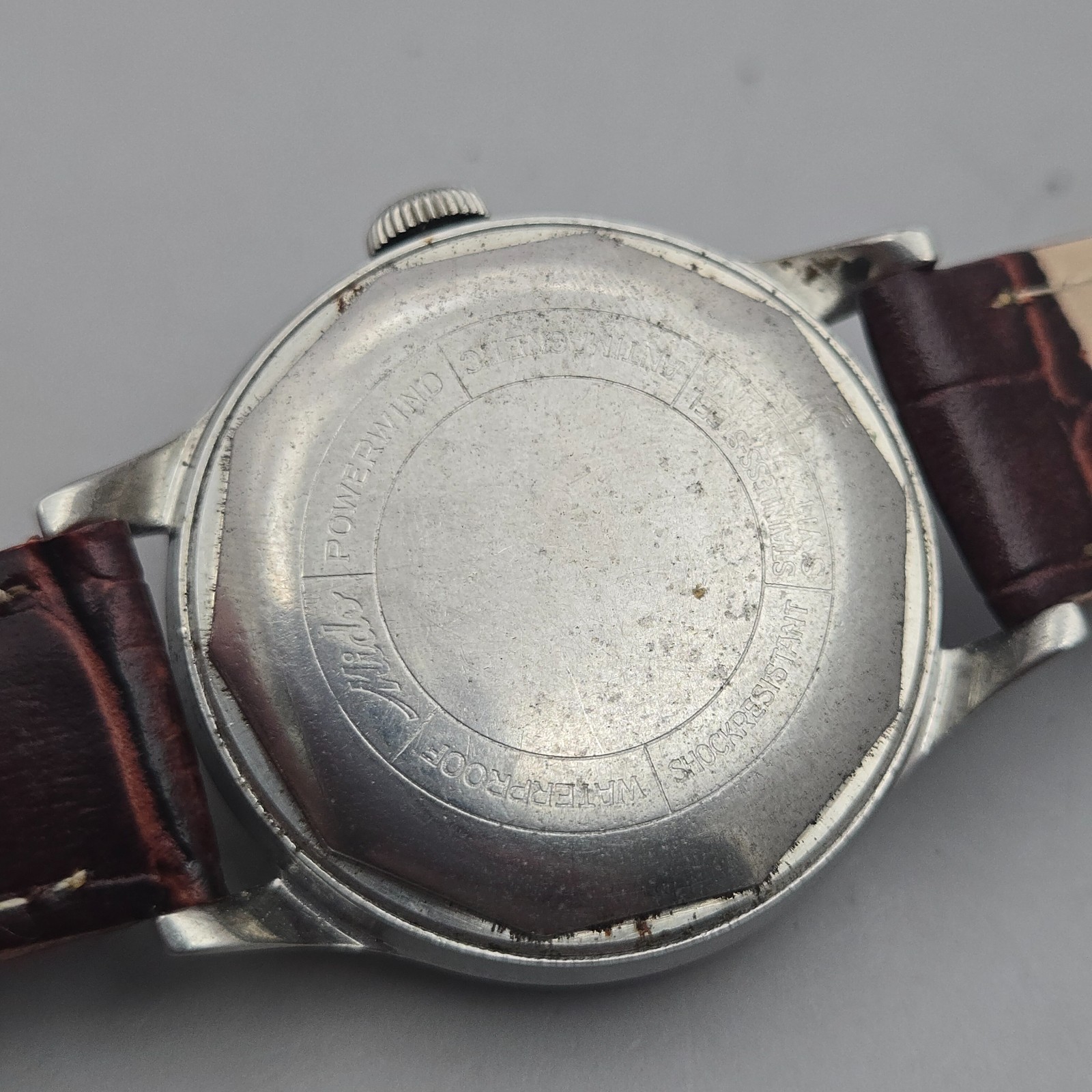 Vintage Mido Multifort Powerwind men’s automatic watch 917PC swiss 1950s