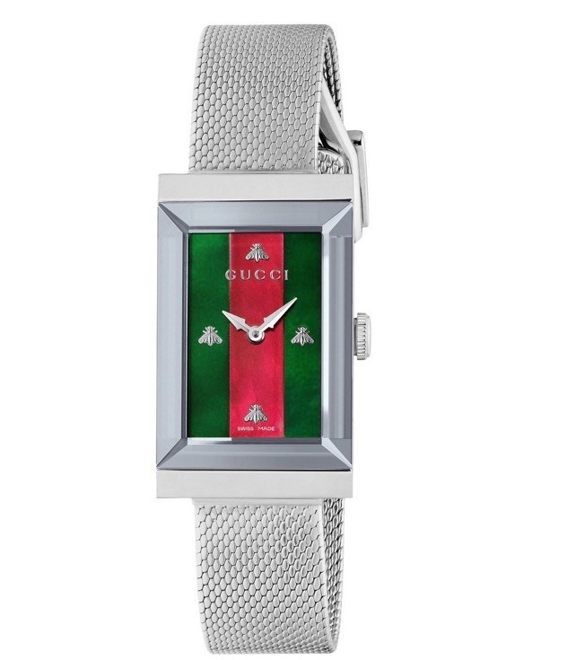 Authentic Gucci YA147401 G-Frame Women’s Watch — New with Box & Papers Free Ship