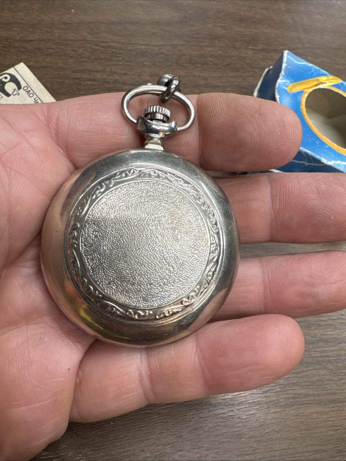 Soviet MOLNIJA Pocket Watch